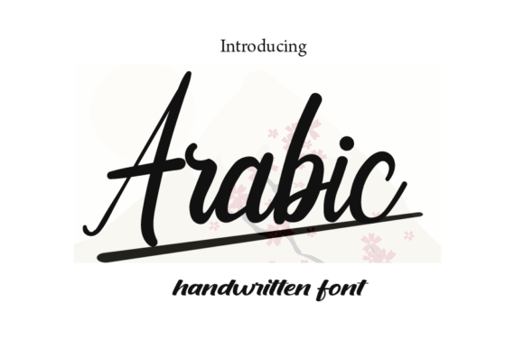 Arabic: A Font for Quiet Editorial Moments