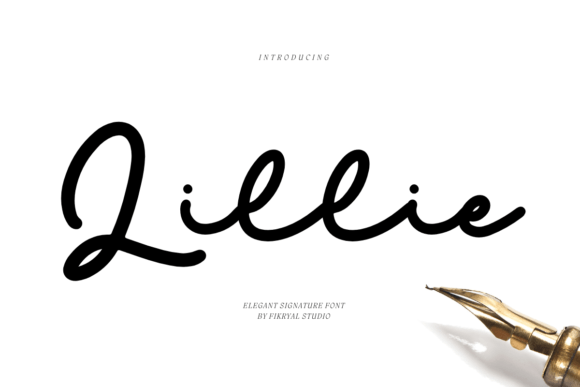 Lillie: The Script Font for a Luxurious Editorial Mood
