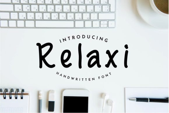 Relaxi: The Handwritten Font That Fits Your Creative Products