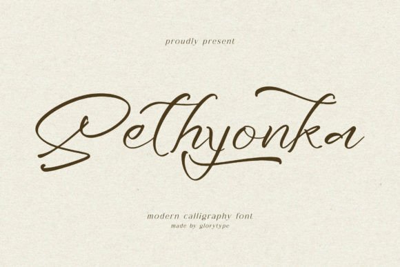 Sethyonka: A Script Font for Elegant Digital Identity