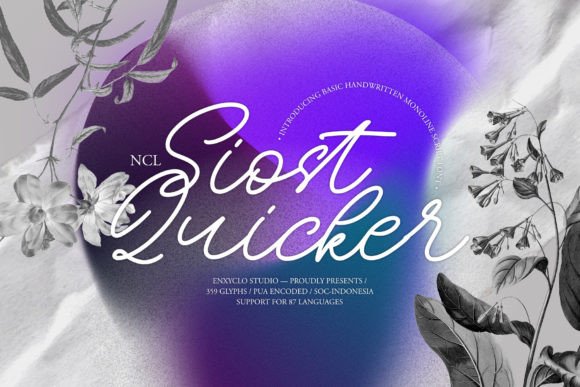 Siost Quicker: An Editorial Font for Modern Publishing