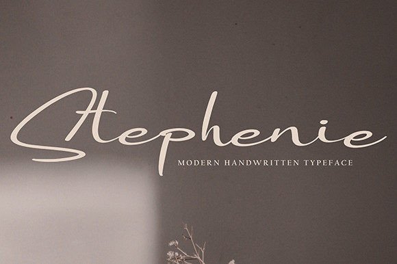 Stephenie: The Handwritten Font Your Small Business Brand Needs