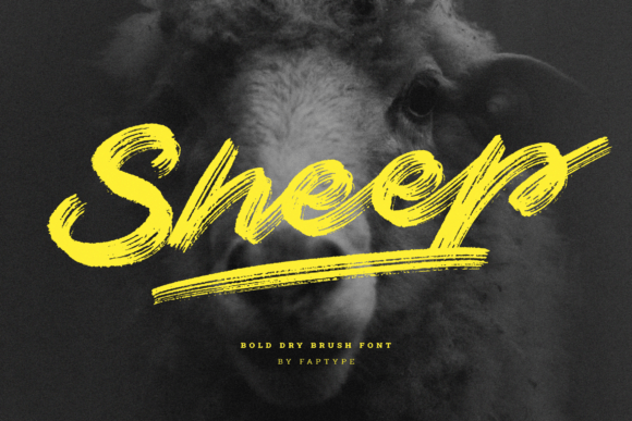The Sheep Handwritten Font: A Crafters Favorite