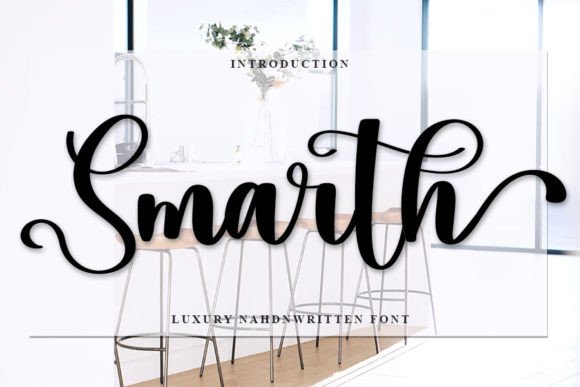 The Smarth Font: Adding Casual Elegance to Digital Layouts