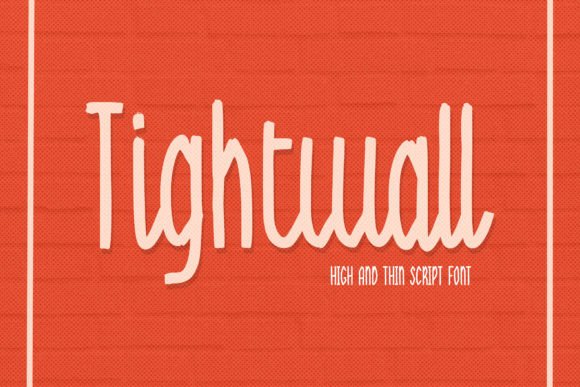Tightwall: A Makers Font for Modern Products