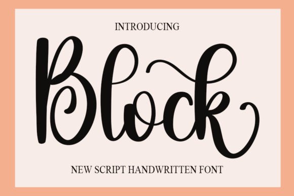 Your Brand Needs a Signature Style: Meet the Block Font